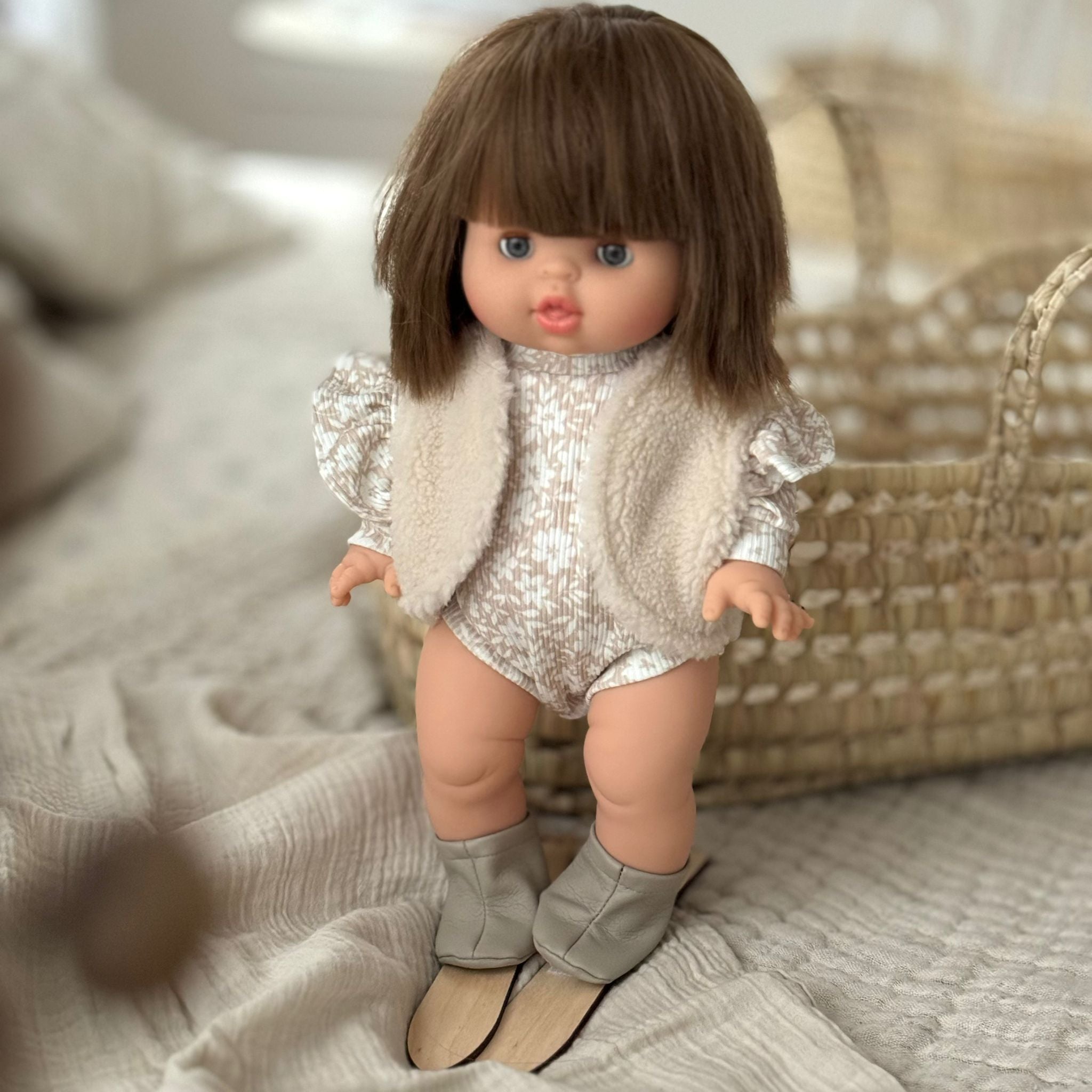 Puppenschuhe & Skier - little something