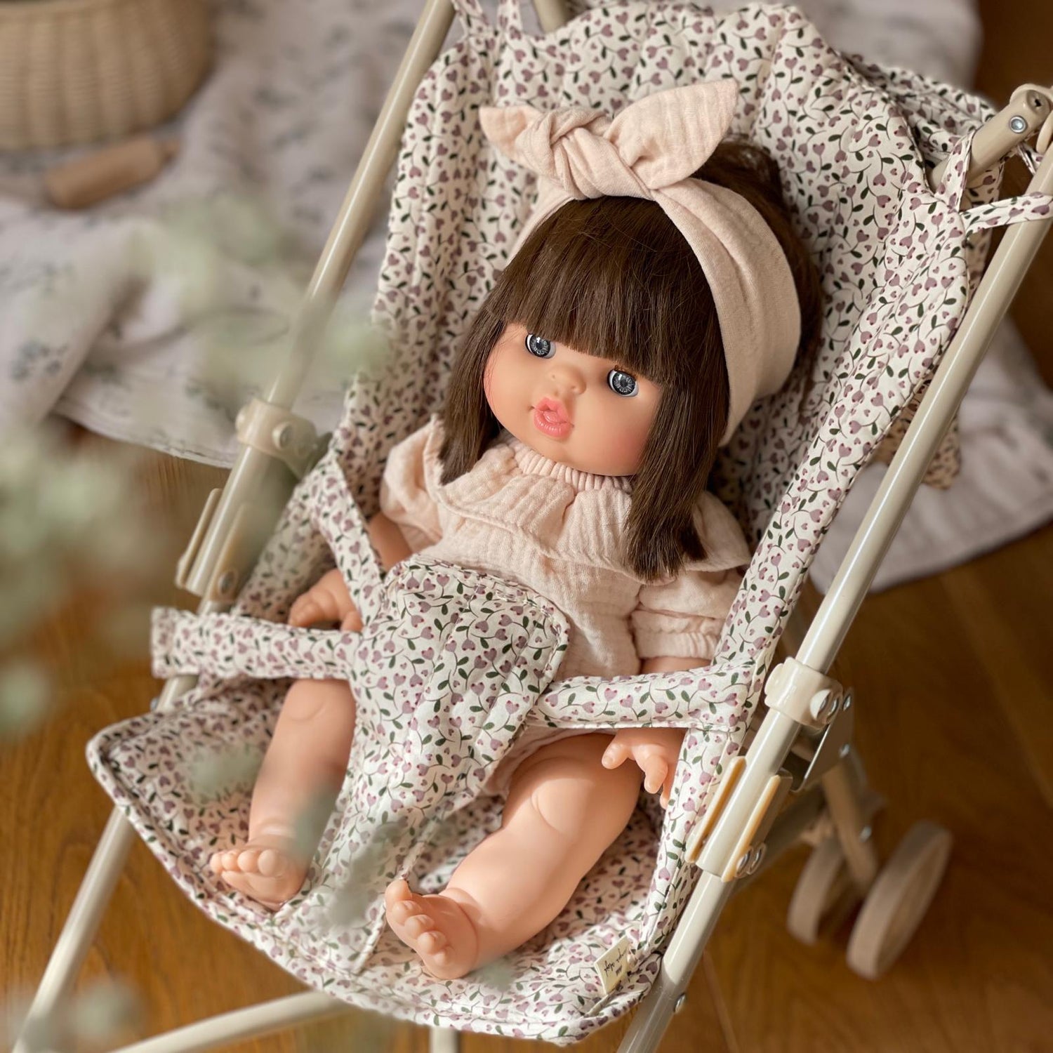 Puppenwagen Buggy Doll Stroller Milk Tank - little something