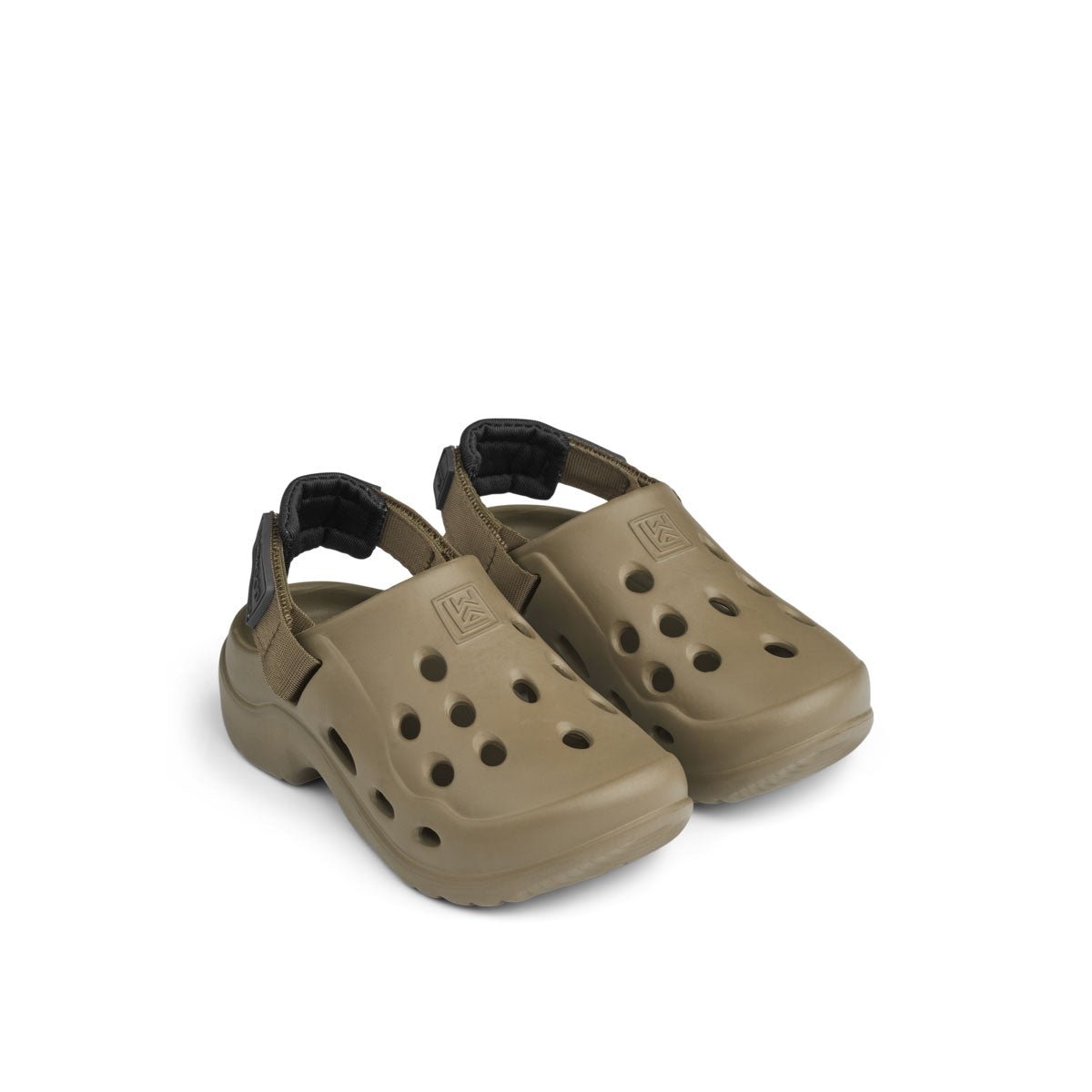Sandalen inkl. Charms "Milas Sandals" - khaki/black - little something