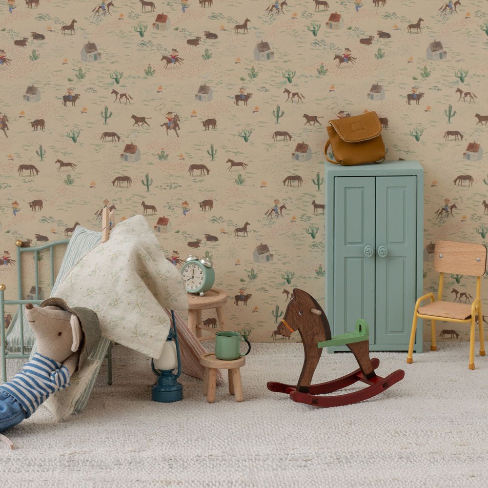 Schaukelpferd, Maus - Dunkelbraun - little something