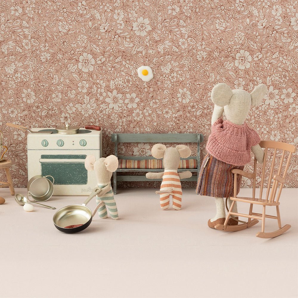 Schaukelstuhl Maus - Dunkelgrün - little something