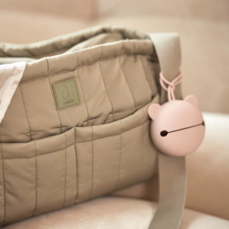 Schnullerbox Bär "Rose" - little something