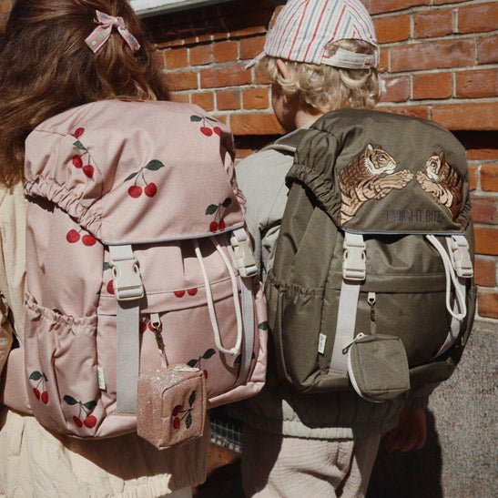 Schultasche Ma Grande Cerise Mahogany "Clover Schoolbag" - little something