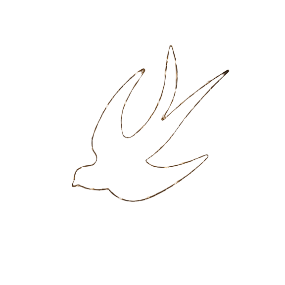 Schwalben Lampe "Swallow" - little something
