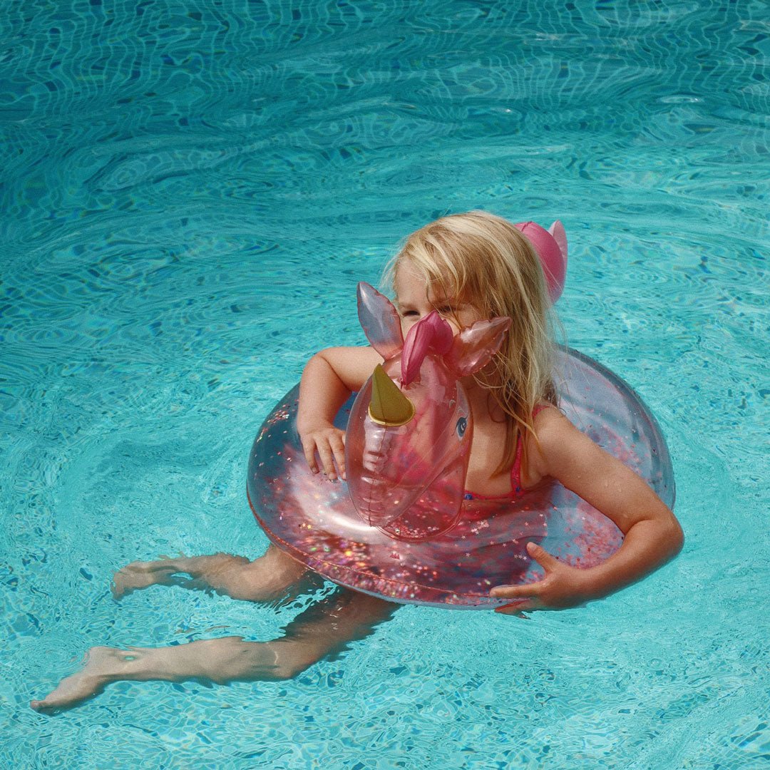 Schwimmreifen / Schwimmring Einhorn "Swim Ring Horn Stars" - little something