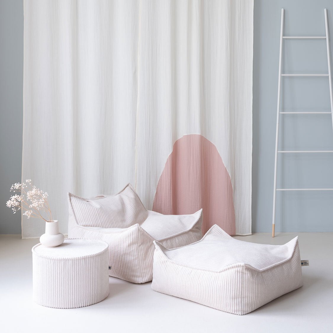 Sitzkissen Cord "Beanbag Marshmallow" - little something