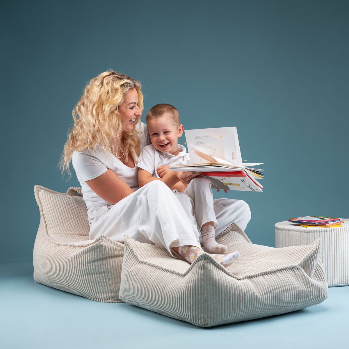 Sitzkissen Cord "Beanbag Marshmallow" - little something