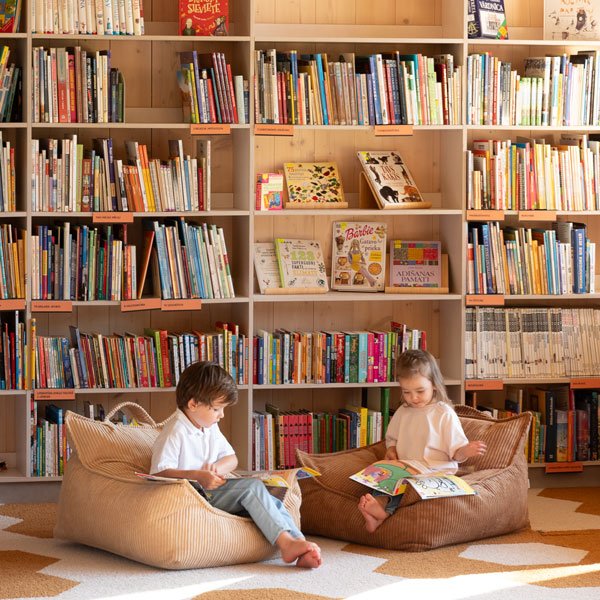 Sitzkissen Cord "Beanbag Toffee" - little something