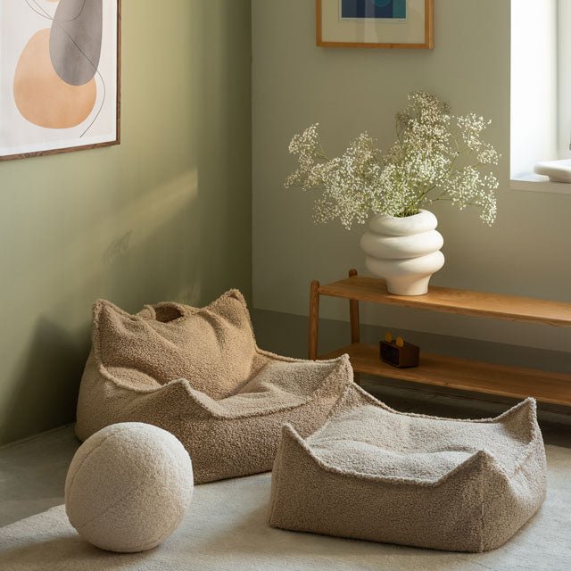 Sitzkissen Teddy "Beanbag Biscuit" - little something