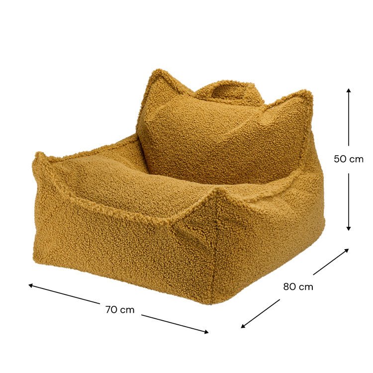 Sitzkissen Teddy "Beanbag Chair Maple" - little something