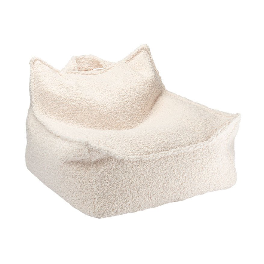 Sitzkissen Teddy "Beanbag Cream White" - little something