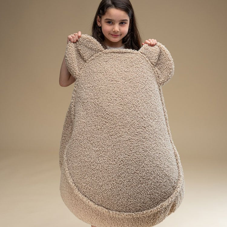 Sitzkissen Teddy mit Bärenohren "Bear Beanbag Biscuit" - little something