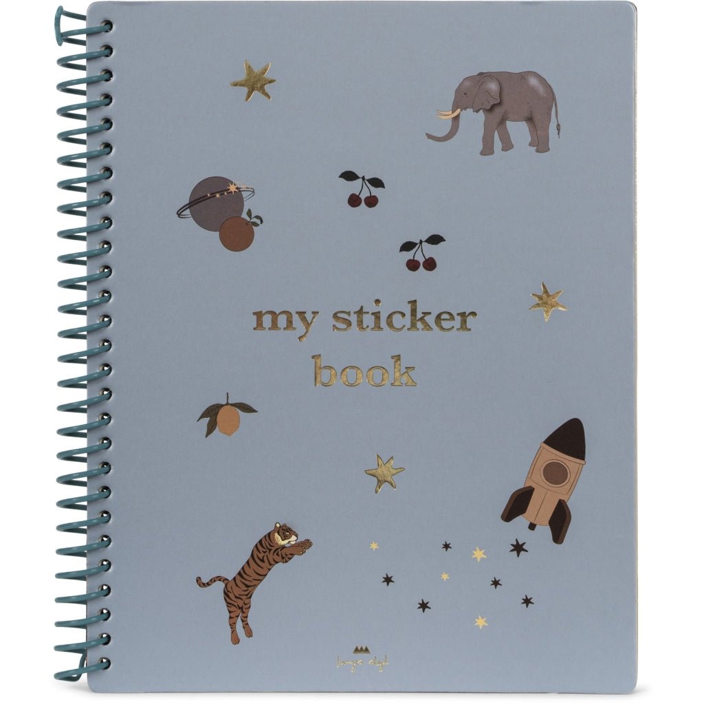Stickerbuch Blue "My Sticker Book" - little something