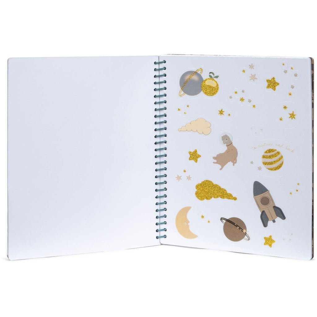 Stickerbuch Blue "My Sticker Book" - little something