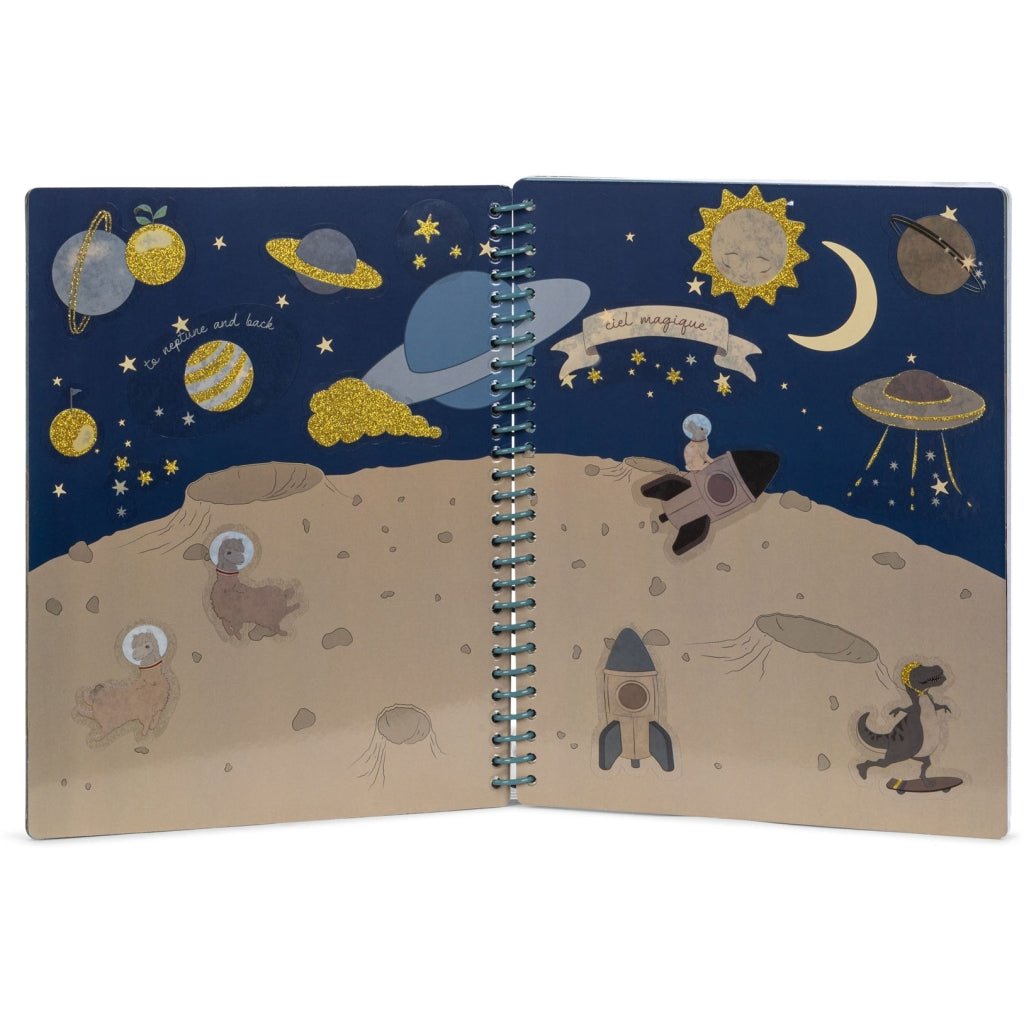 Stickerbuch Blue "My Sticker Book" - little something
