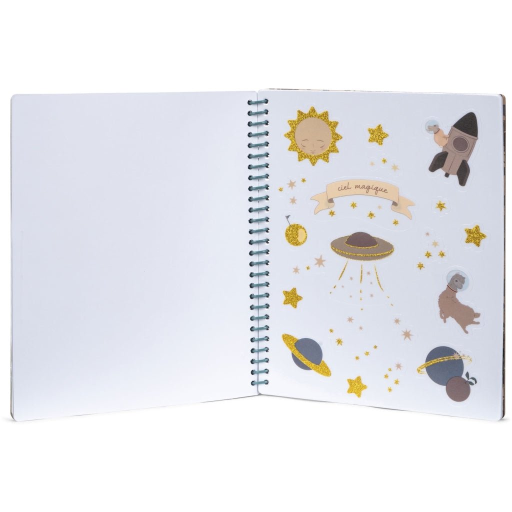 Stickerbuch Blue "My Sticker Book" - little something