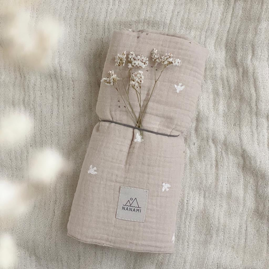 Swaddle Bird - Natural - little something