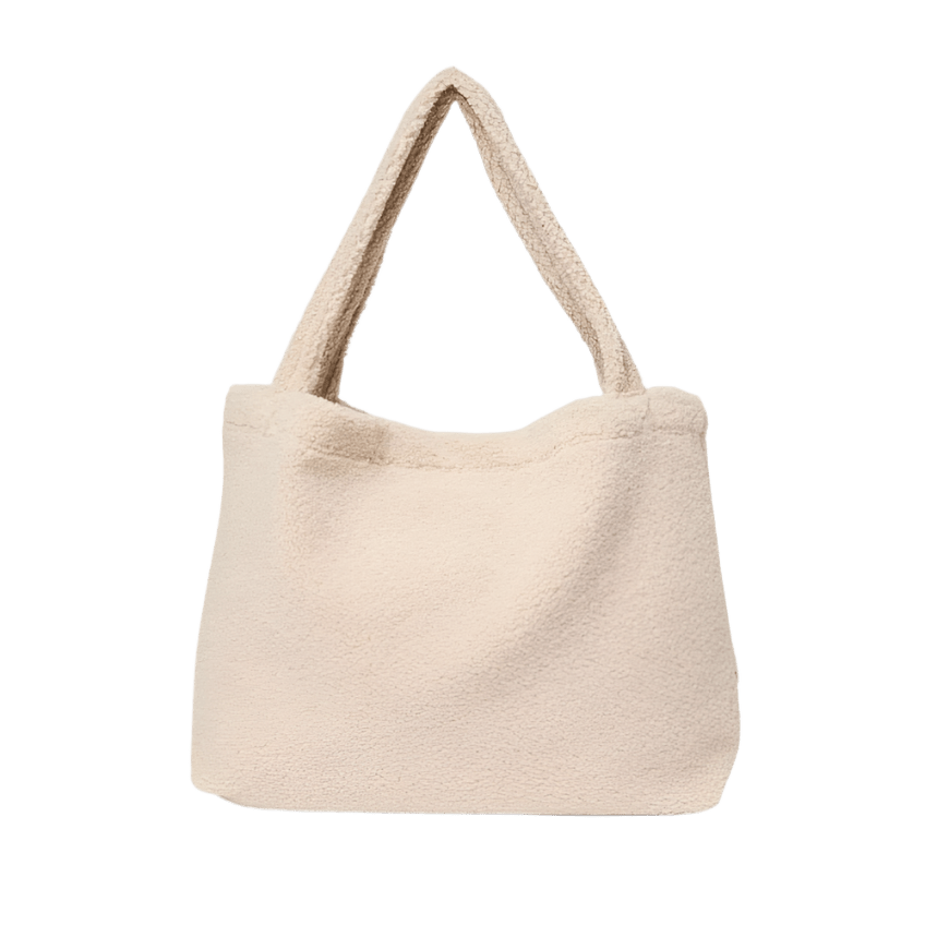 Umhängetasche "Mom - Bag" Teddy ecru - little something