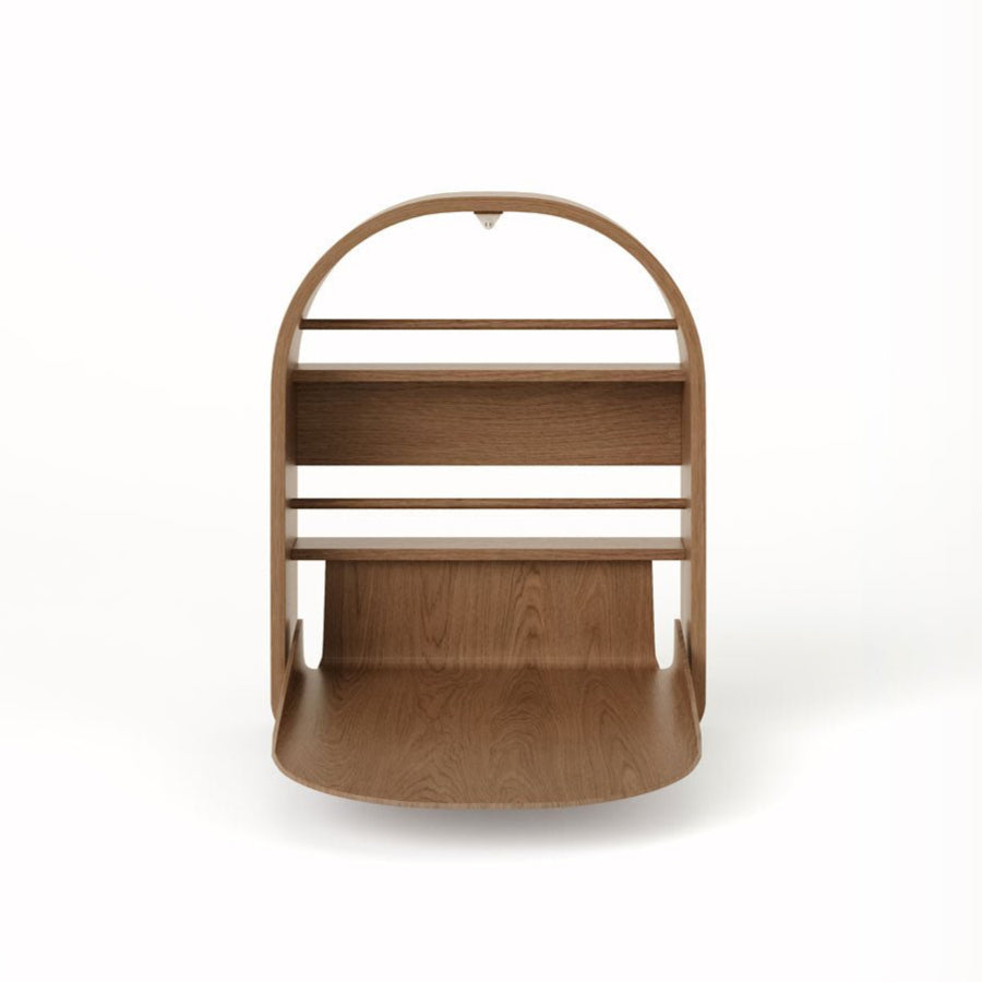 Wand - Wickeltisch KAI - Smoked Oak - little something