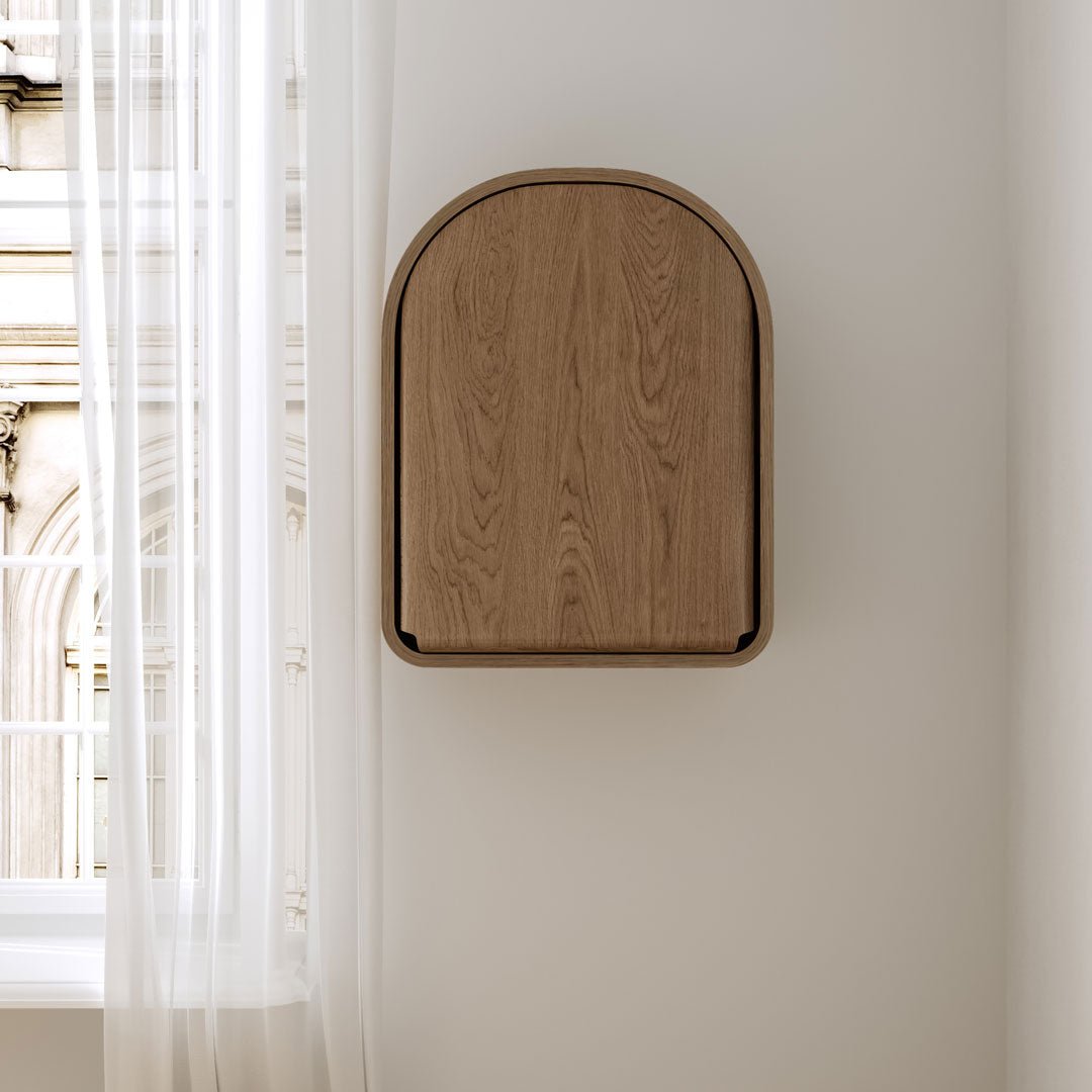 Wand - Wickeltisch KAI - Smoked Oak - little something