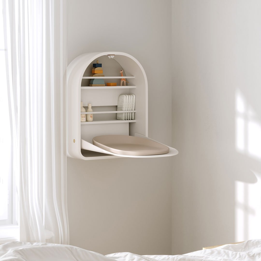 Wand - Wickeltisch KAI - White - little something