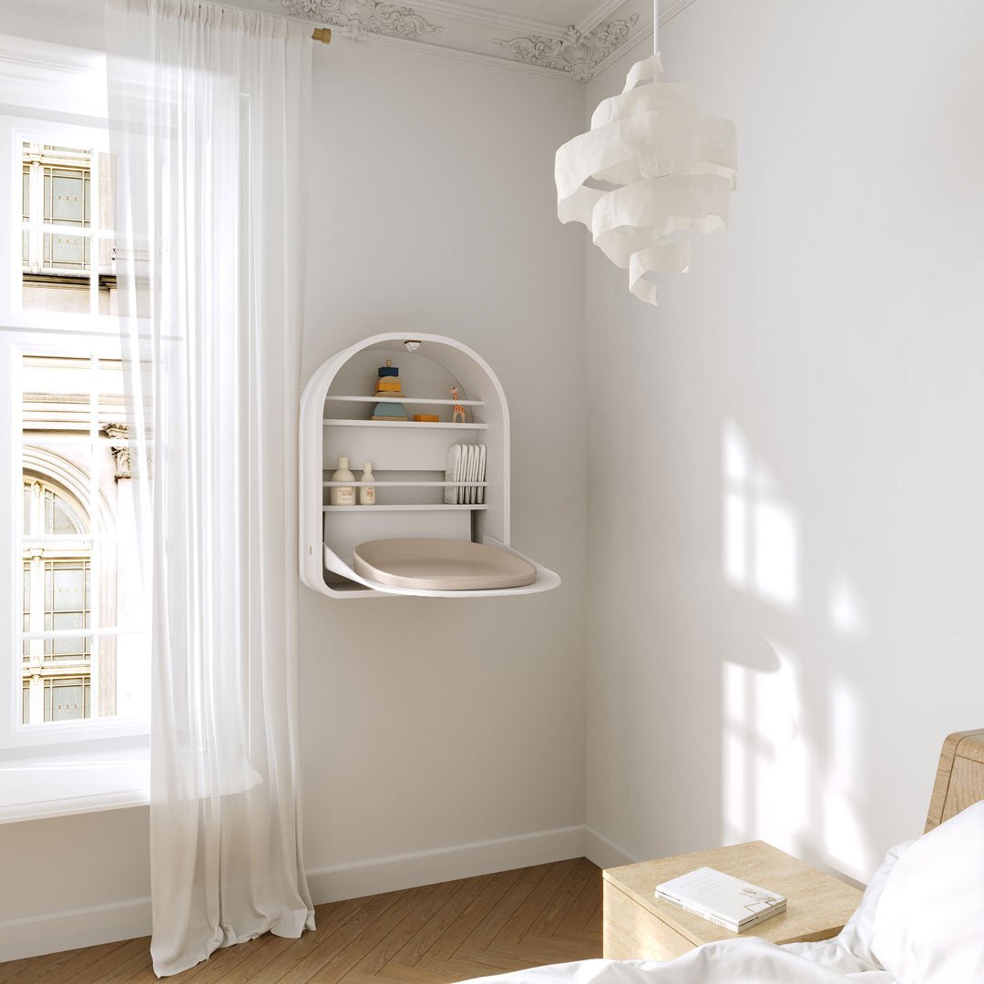 Wand - Wickeltisch KAI - White - little something