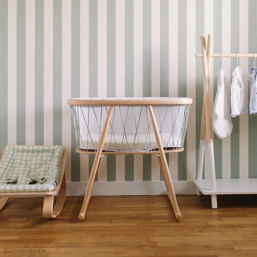 Wiege "KUMI" Lichen (mint) - little something