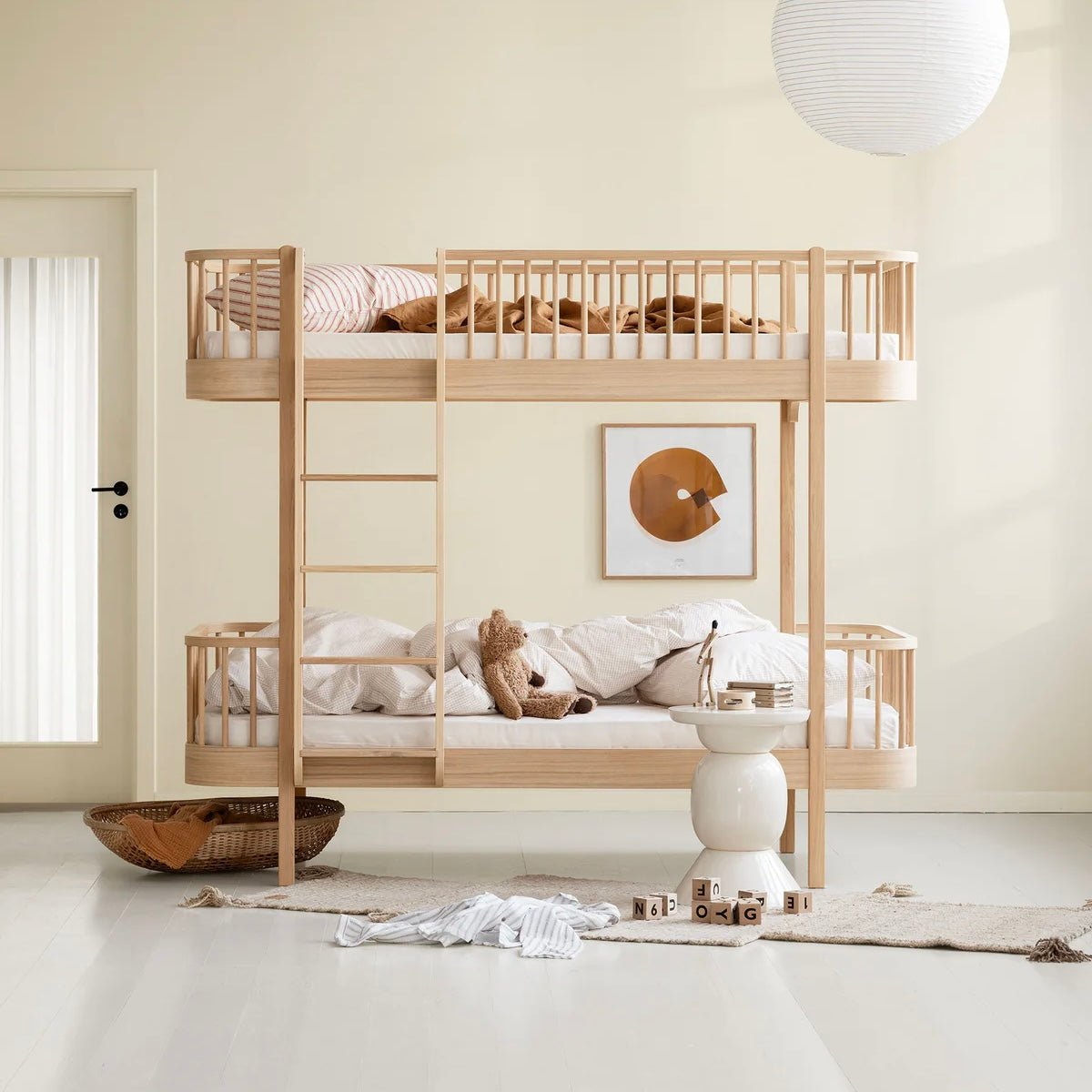 Wood Original hohes Etagenbett 90x200 cm - Eiche - little something