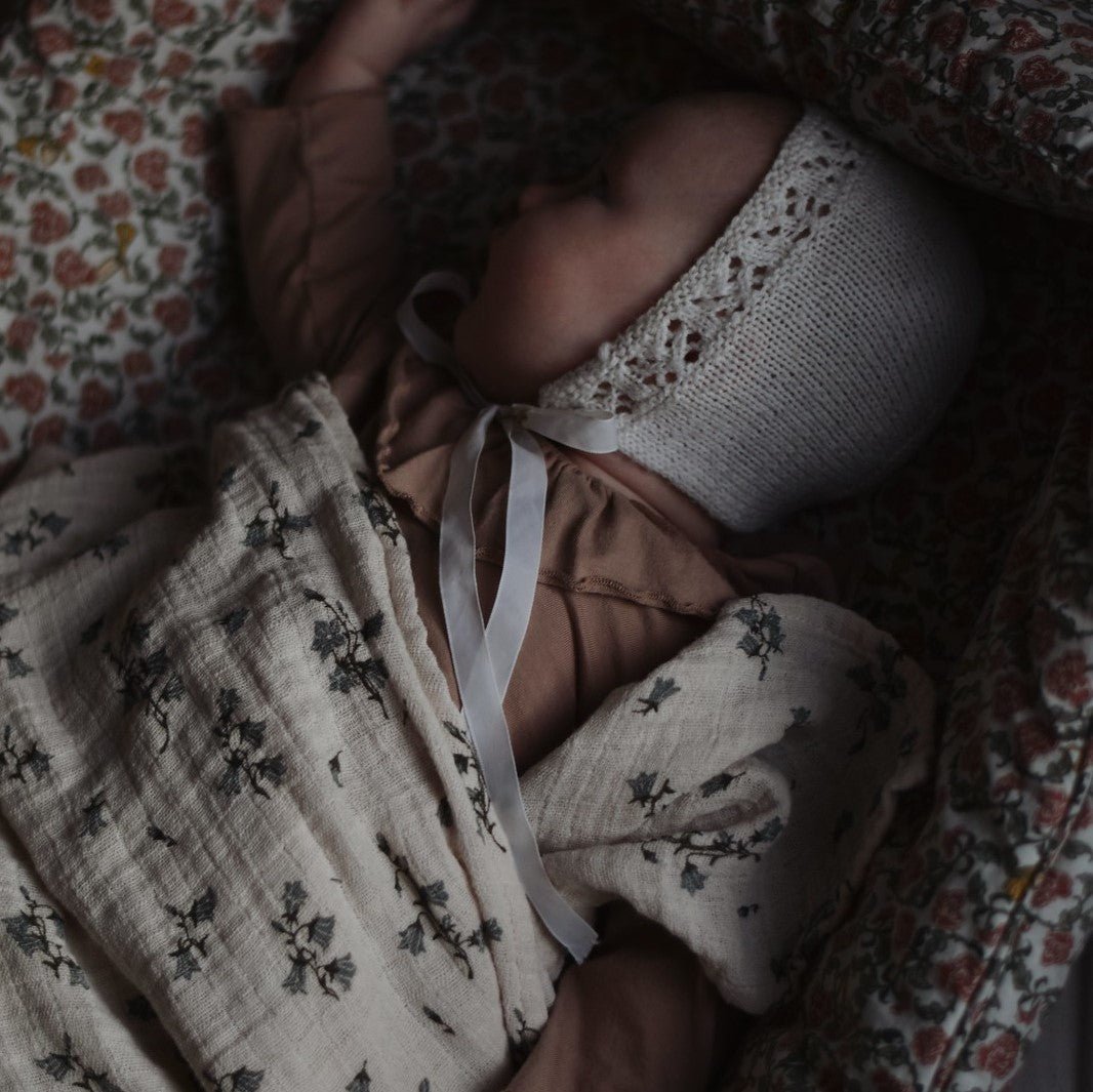 Bio Swaddle Decke "Bluebell" - little something