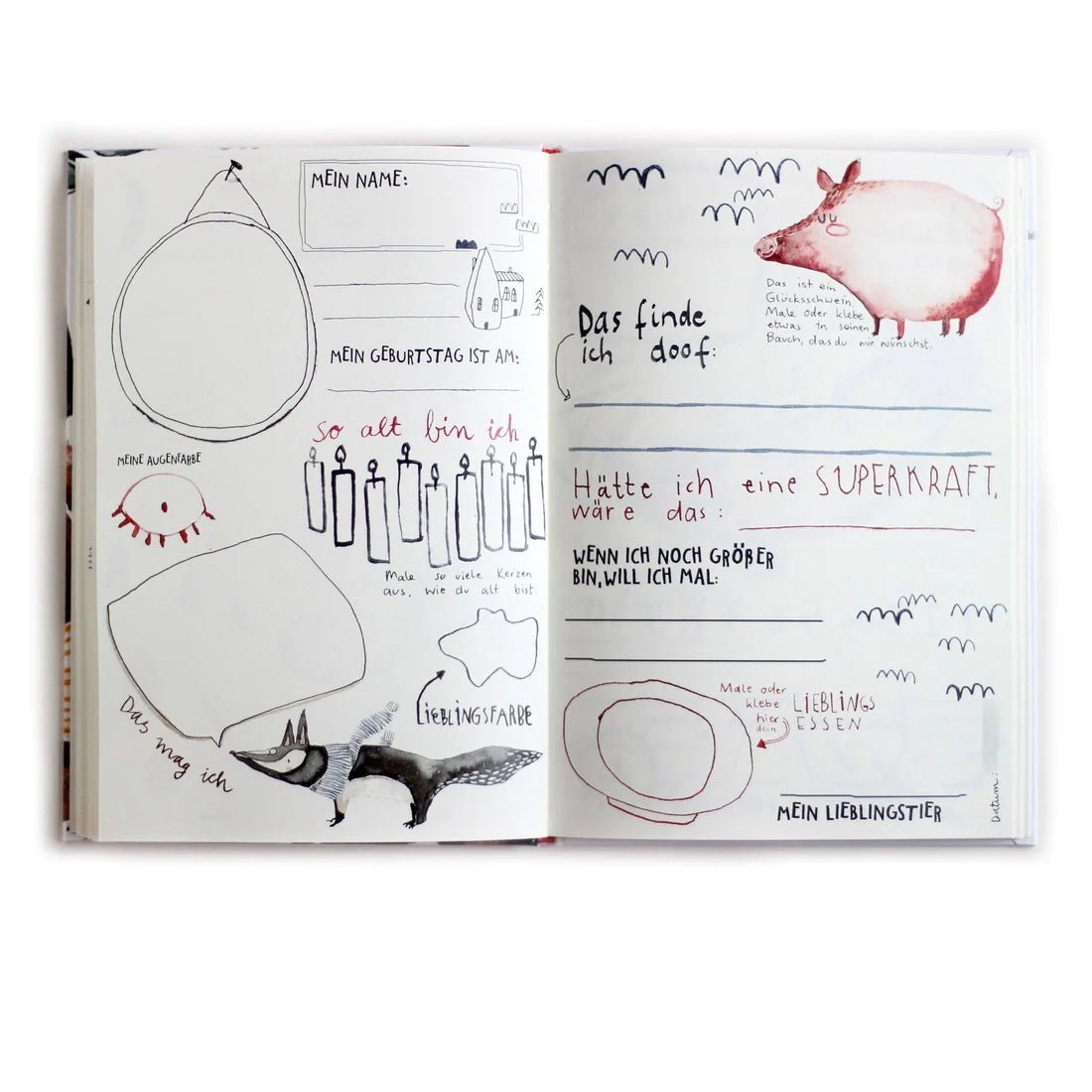 Freundebuch "Meine Freundinnen & Freunde" - little something