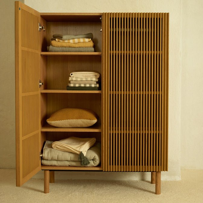 Kleiderschrank 2-türig Hai No Ki - Natural Ash - little something