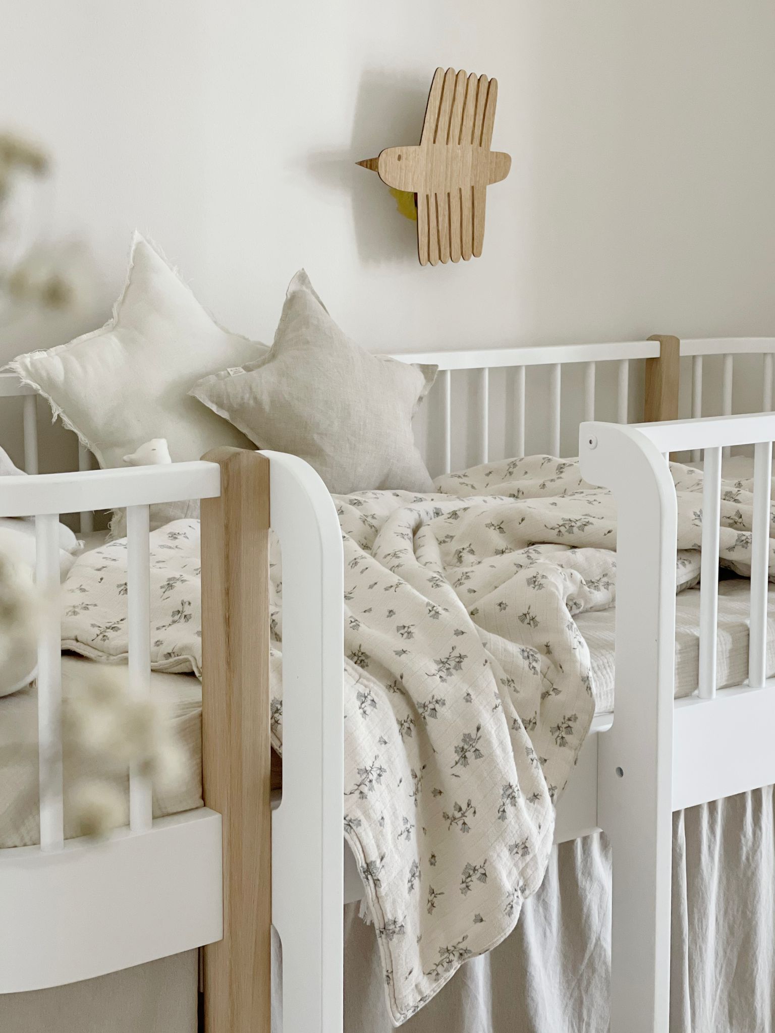 Lampe Bird aus Holz - little something