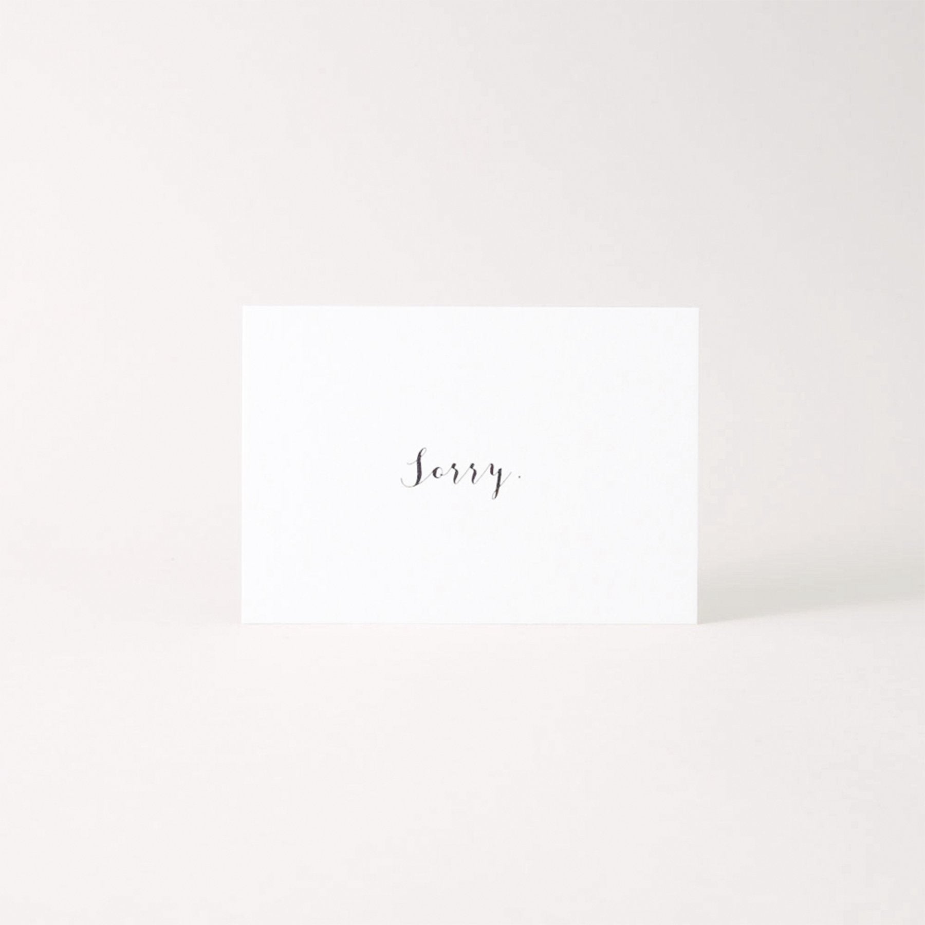 Mini Postkarte "Sorry" - little something