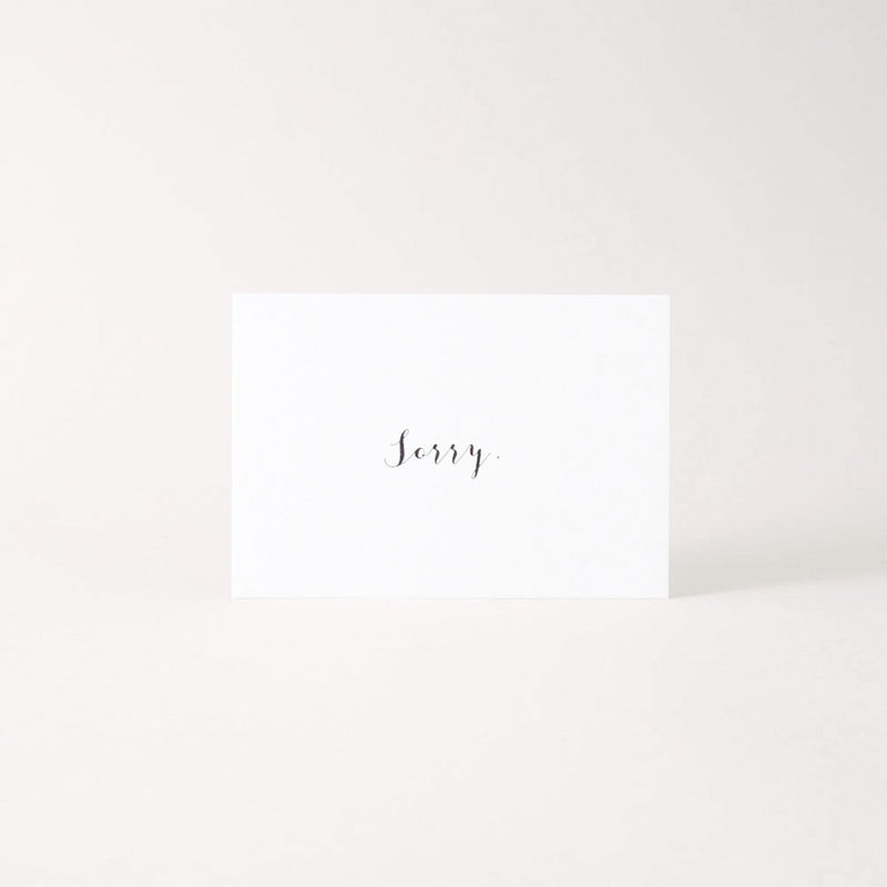 Mini Postkarte "Sorry" - little something