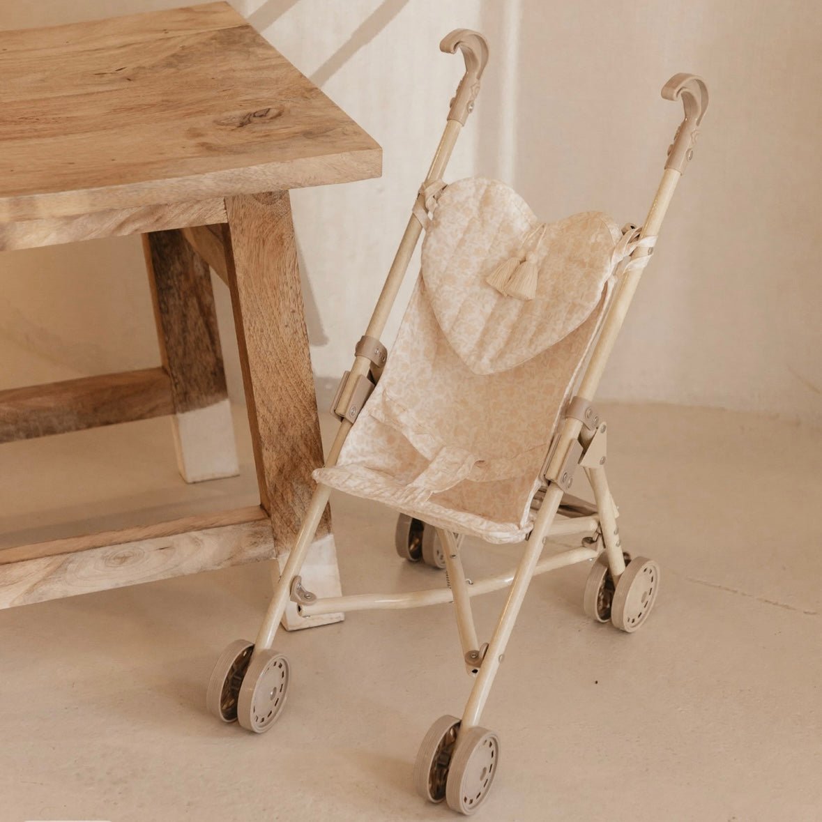 Puppenwagen Buggy "Bouquet Silhouette" für Dollies & kleine Puppen - little something