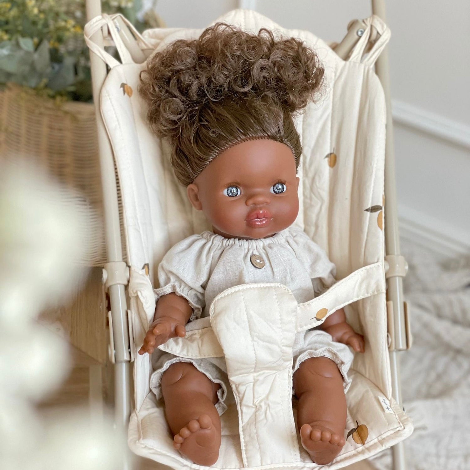 Puppenwagen Buggy Doll Stroller Lemon - little something