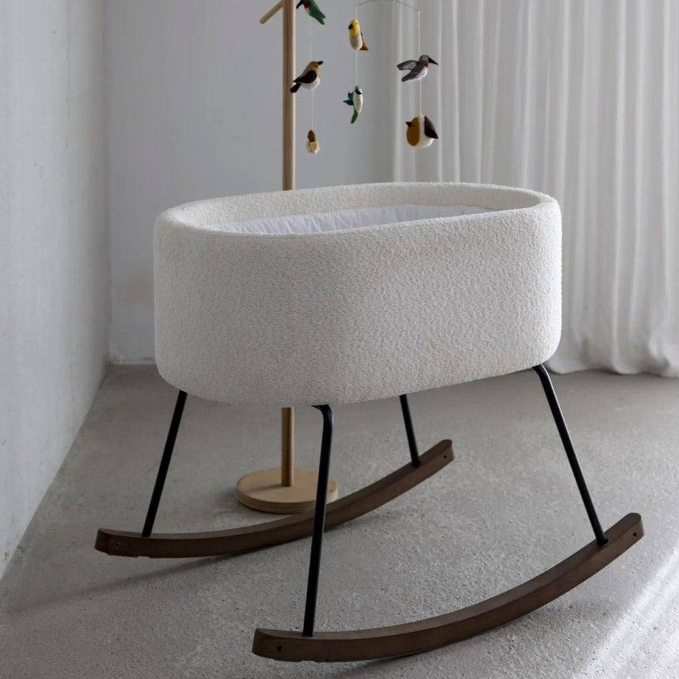 Schaukelbett Wiege De Luxe - Cream - little something