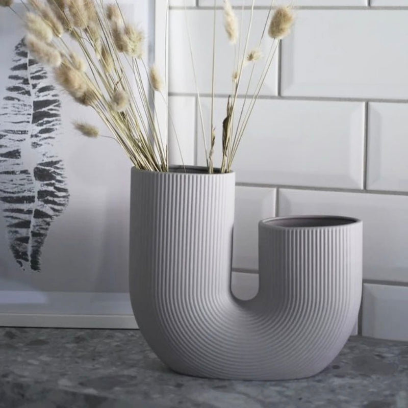 Stravalla Vase aus Keramik 21cm - little something