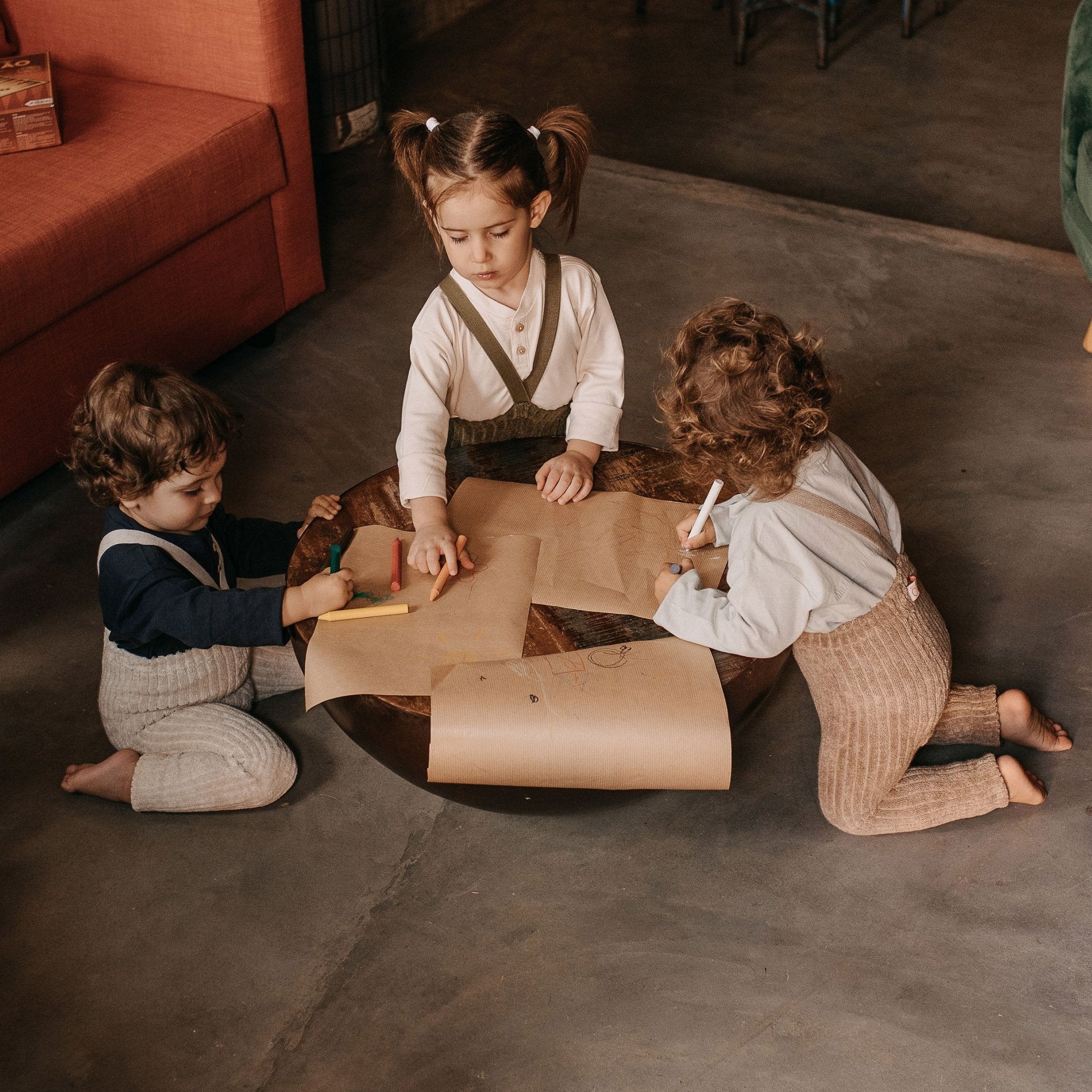 Strumpfhose Granny peanut ohne Fuß - little something