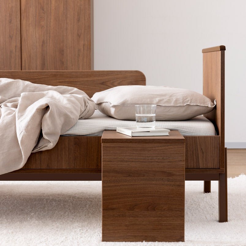 Umbauset "Junior Kit" Ashi - Chestnut vom Kinderbett 140x70cm zum Juniorbett 170x70cm inkl. Nachttisch - little something