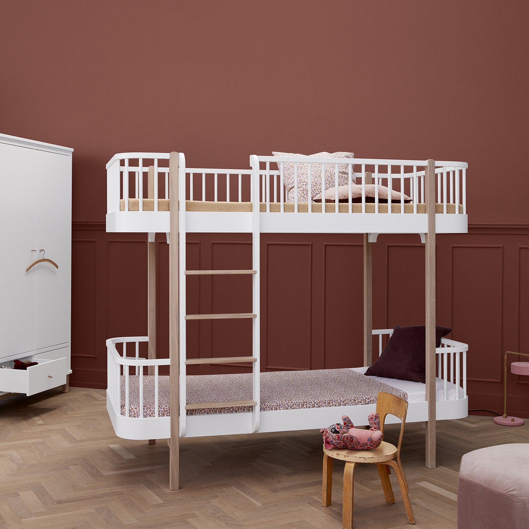 Wood Original Etagenbett 90x200 cm, Leiter Vorne - little something