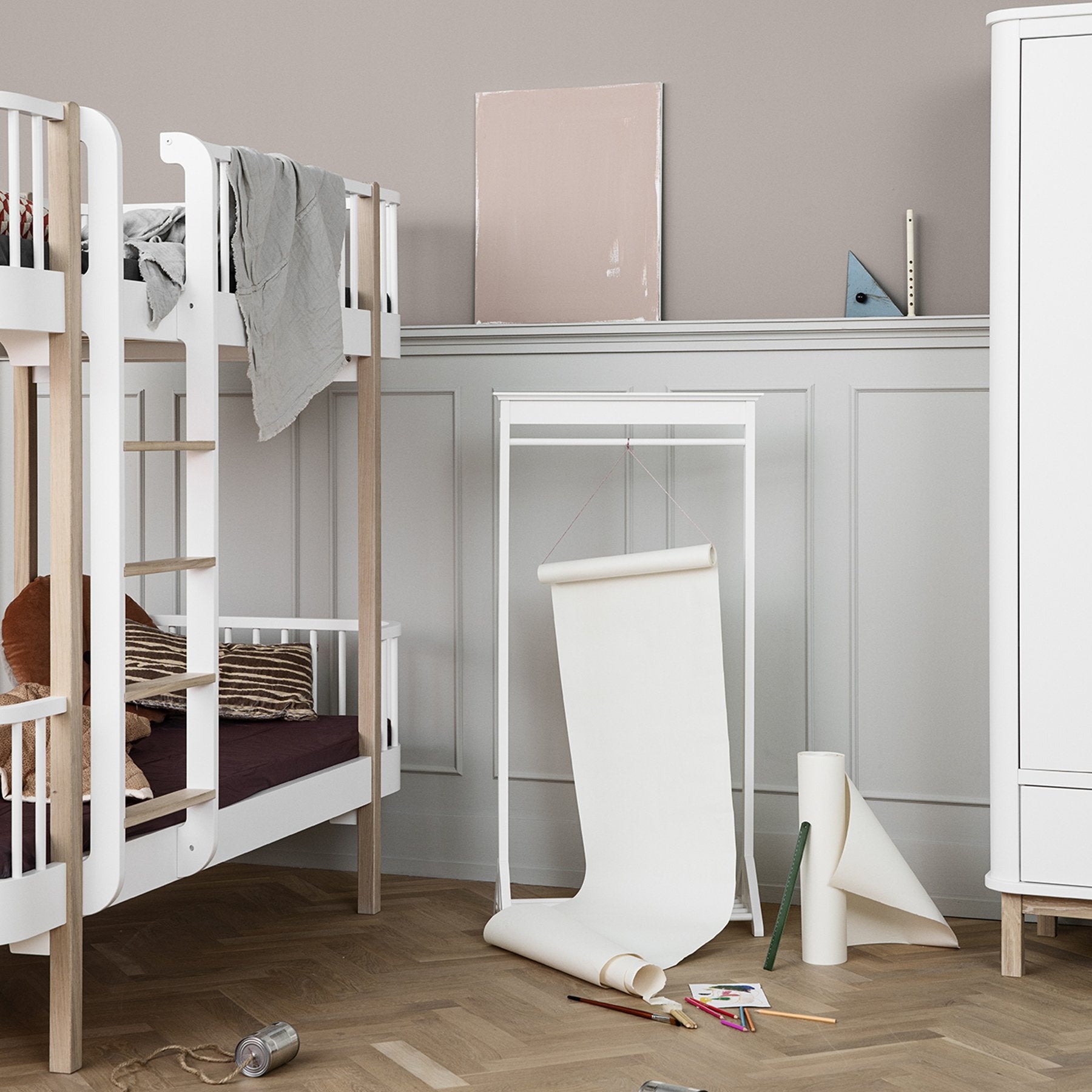 Wood Original Etagenbett 90x200 cm, Leiter Vorne - little something