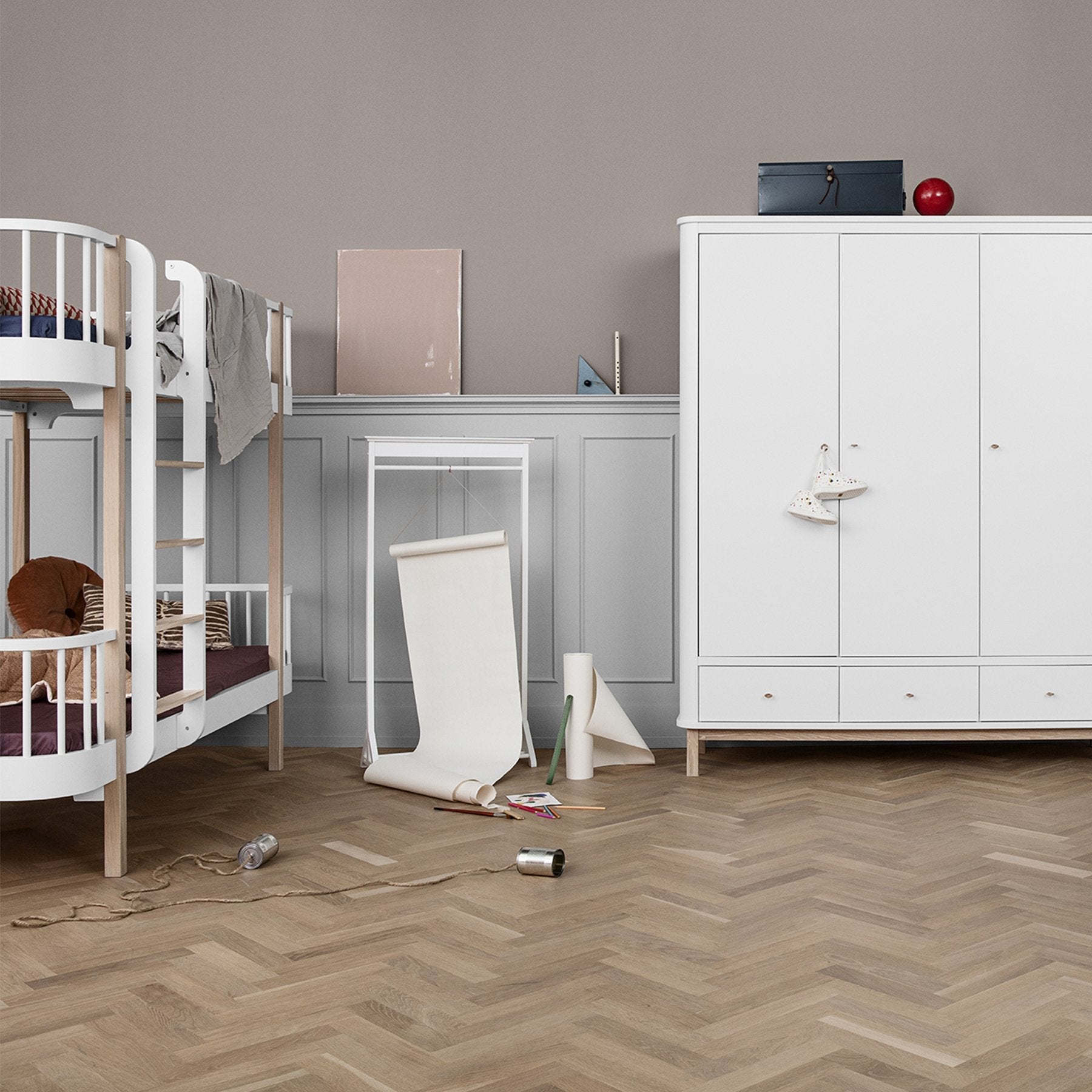 Wood Original Etagenbett 90x200 cm, Leiter Vorne - little something