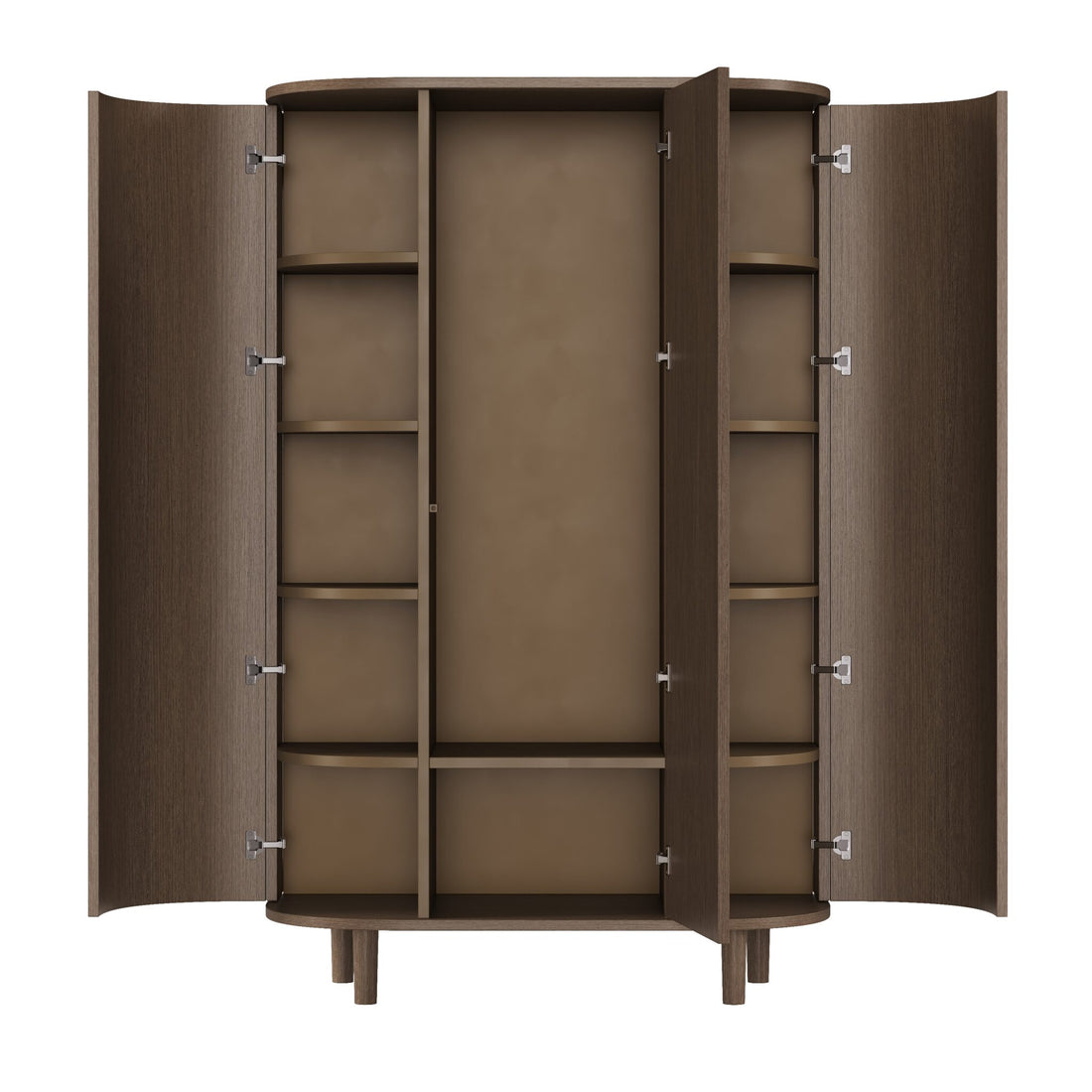Kleiderschrank  KAI - Smoked Oak