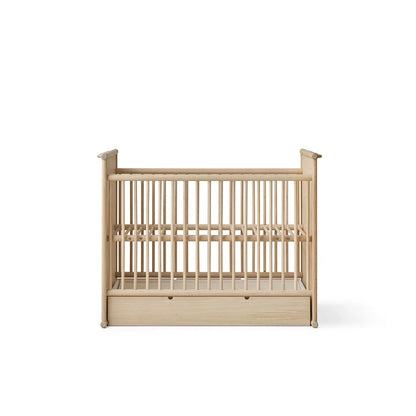 Camp Novel 2in1 Babybett 60x120cm &amp; Bett 120x200 cm, Eiche