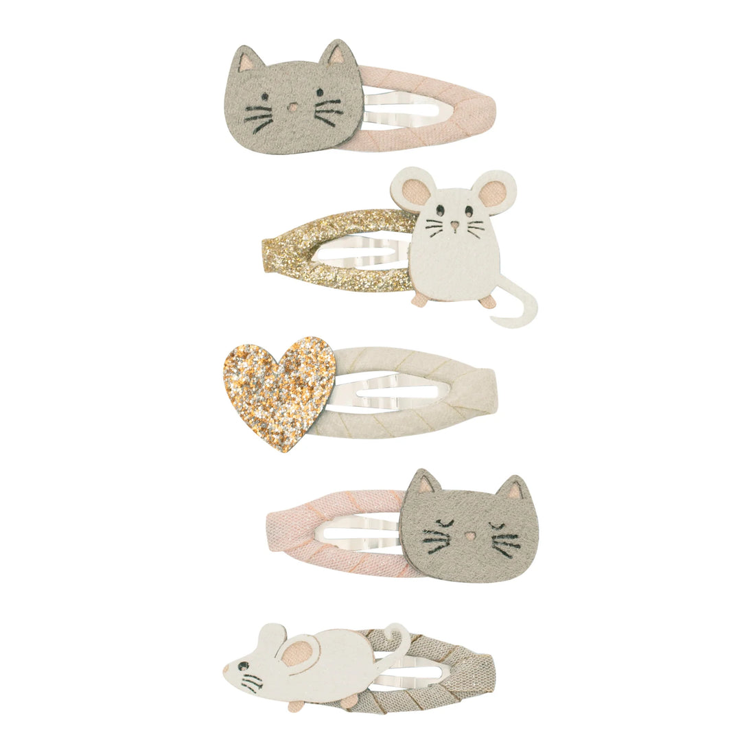 Haarspangen Katze &amp; Maus  mini &quot;Cat &amp; Mouse Mini&quot; - little something 