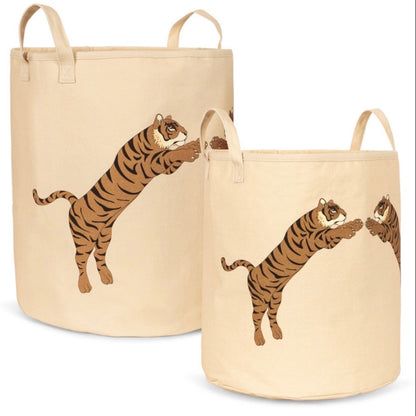 Aufbewahrungskörbe "Tiger" 2er Set