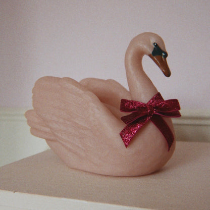 Schwan Lampe "Swan Lamp" pink