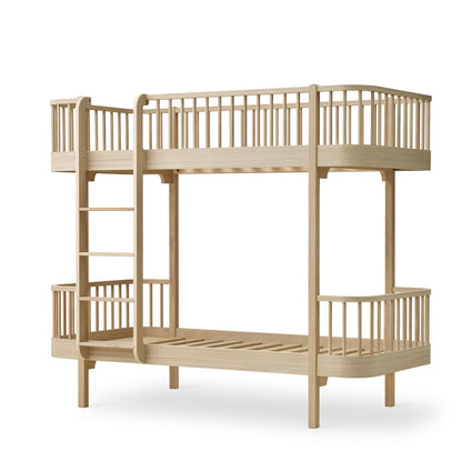 Wood Original hohes Etagenbett 90x200 cm - Eiche
