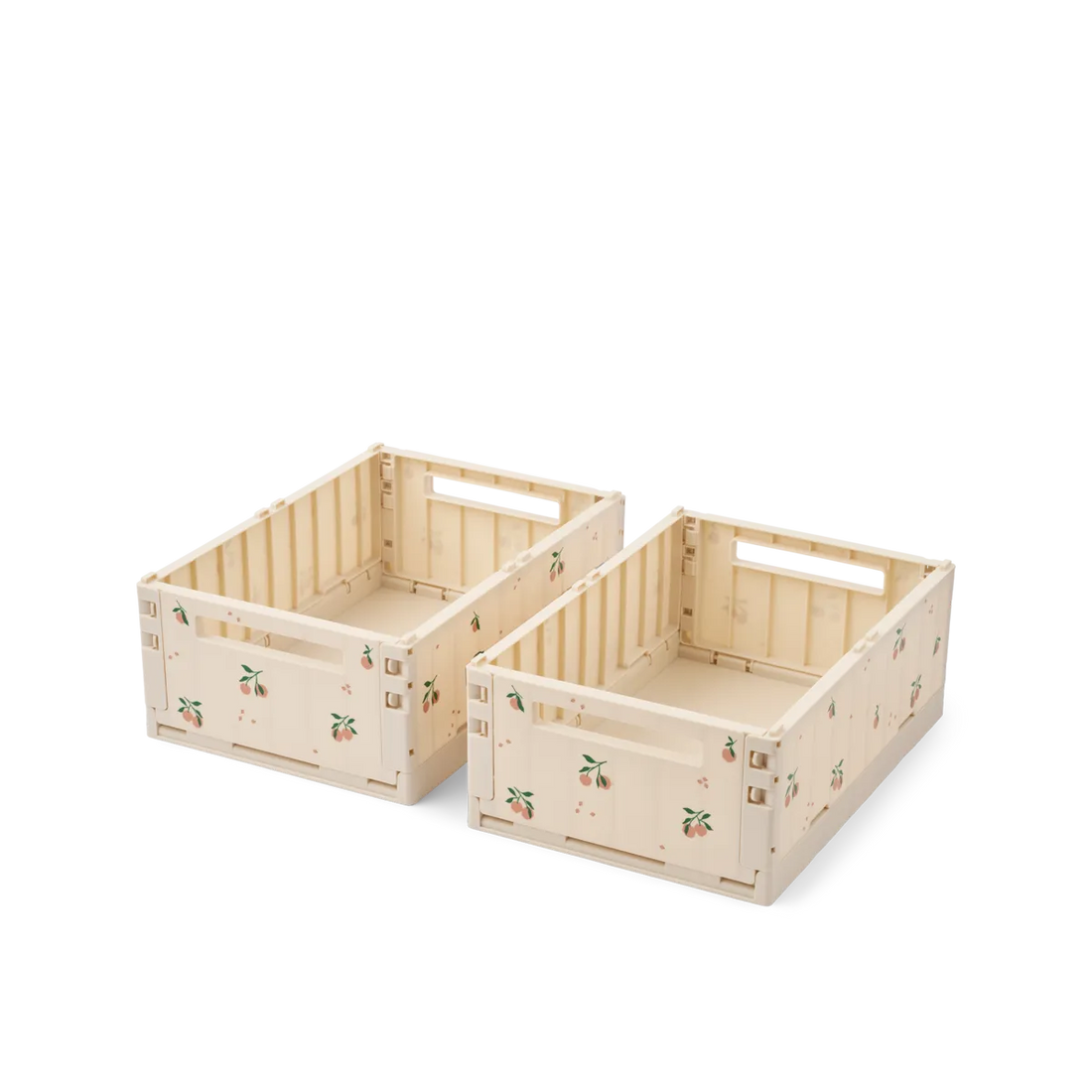Faltkiste 2er Set Weston printed Peach / Sea Shell M